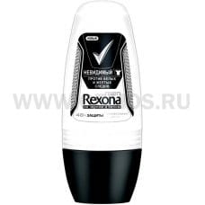 Д/т Rexona Roll 50мл men Невидимый на ч/б одежде