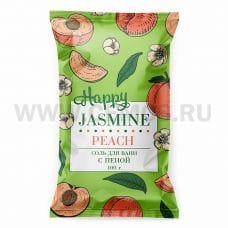 КЛ Happy Соль для ванн 100г с пеной Персик и Жасмин