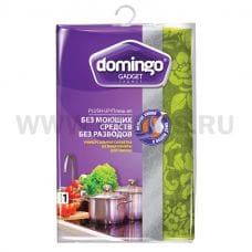 Салфетка ДОМИНГО из микрофибры Плюш-АП  35*35см