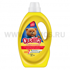 QUALITA Гель д/стирки 1л Универсальный, флакон