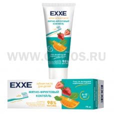 EXXE 75мл Детская Мятно-фруктовый коктейль (с 6лет), З/п