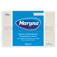 MARYNA 4*125г Хозяйственное мыло Против пятен, Х/м
