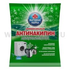 РК ВЫГОДНАЯ УБОРКА  Антинакипин Универсальный 100гр
