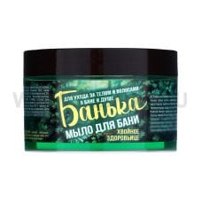 КЛ Банька 250мл Густое мыло для бани Хвойное здоровьице Ж/м