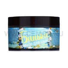 КЛ Банька 250мл Густое мыло для бани Черное цветочное Ж/м