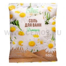 КЛ Соль для ванн 500г Ромашка (пакет)