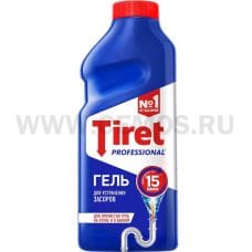 ЧЗ Tiret 500мл Гель для удаления засоров в трубах (синий)