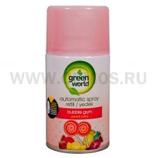 LK Освеж Green World 250мл Bubble gum, сменный баллон