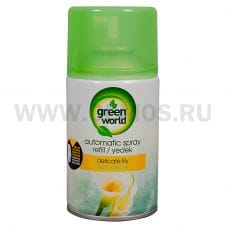 LK Освеж Green World 250мл Delicate Lily, сменный баллон