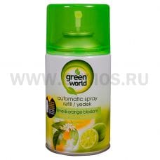 LK Освеж Green World 250мл Lime&Orange Blossom, сменный бал