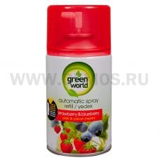 LK Освеж Green World 250мл Strawberry&blueberry, сменн балл