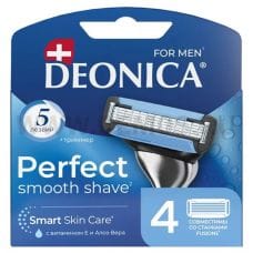 DEONICA 5 FOR MEN Сменные кассеты бл4