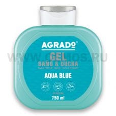 AGRADO гель д/душа "Aqua blue" 750мл