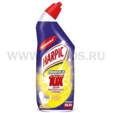 HARPIC Power Plus 700мл Лимонн Свежесть д/туал дезинфек, Ч/с