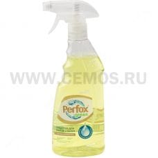 Perfox Green 500мл Лимонный водопад для окон и стекол, Ч/с
