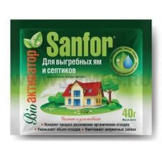 Sanfor  40г средство для выгребных ям и септиков