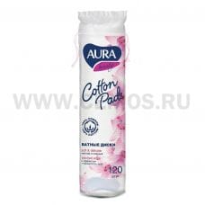 AURA Ватные диски бл120