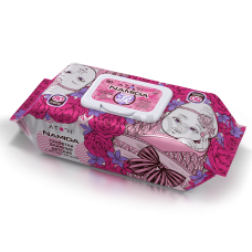 АТОРИ НАМИДА Влажные салфетки бл80 с Экстрактом Алоэ Детские