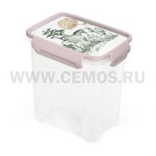 ПБ Контейнер для СВЧ 1,8л Toile de Jouy пудра
