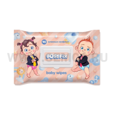 BOSSFIX Влажные салфетки 90шт ДЕТСКИЕ