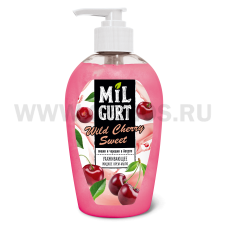 ЧЗ Весна MILGURT крем-мыло 280г Вишня и черешня в йогуте
