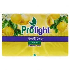 PROLIGHT Туал.мыло 125г Лимон, (бумажная упаковка)