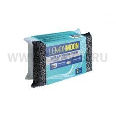 LEMON MOON бл2 Губки для посуды в оплетке