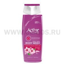 АКТИВ 400мл гель для душа Очищение мицелярная вода и вишня