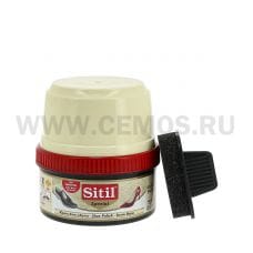 SITIL 60мл Крем-блеск для обуви Бесцветный