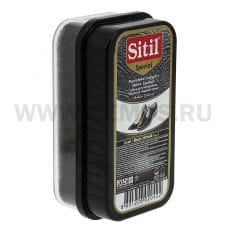 SITIL Губка для полировки обуви из гладкой кожи Черный