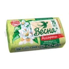 ЧЗ Весна Т/м 90г Ассорти жасмин + кокосовое молочко