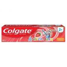 Colgate  50мл Доктор Заяц со вкусом Клубники,З/п