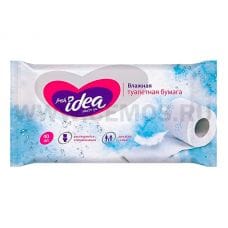 Fresh Idea бл40 влажная растворяющаяся туалетная бумага