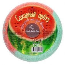 КЛ Пончик Шипучая соль для ванн 130г Сахарный Арбуз