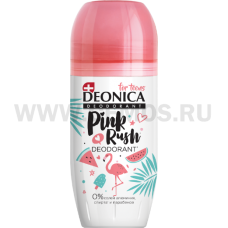Д/т DEONICA For Teens 50мл Pink Rush для девочек (ролик)