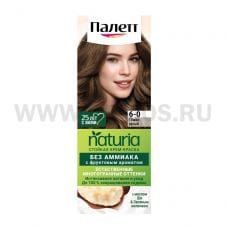 ПАЛЕТТ NATURIA Краска-крем для волос 6.0 Темно-русый