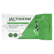 Lactoderm Влажные салфетки  15шт Д/интим.гигиены comfort