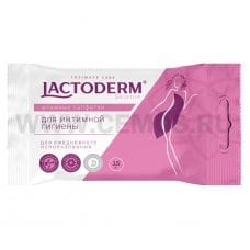 Lactoderm Влажные салфетки  15шт Д/интим.гигиены sensitive