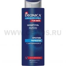 DEONICA  380мл Шампунь против перхоти FOR MEN, Шамп