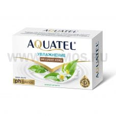 Aquatel Т/м мыло-крем 90г зеленый чай матча, в коробочке