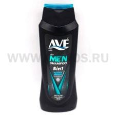 AVE 400гр 5 в1 мужской шампунь-гель для душа