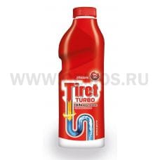 Tiret  500мл TURBO для удаления засоров канализации, Ч/с