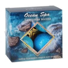 КЛ Ocean Spa П/н 160г Бурлящие шары Лазурная Волна (4*40г)