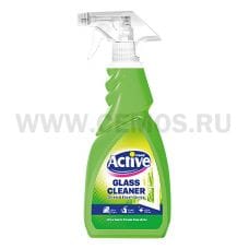 АКТИВ 500мл Glass Cleaner средство для мытья стекол Лайм зел