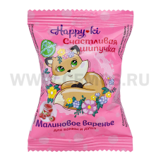 КЛ Happyki Шипучее средство для ванн 40г Счастливая шипучка