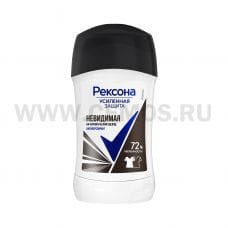 Д/т Rexona 40мл стик НЕВИДЕМАЯ НА ЧБ А/П