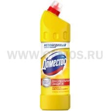 ДОМЕСТОС 1000мл для унитаза ЛИМОННЯ СВЕЖЕСТЬ, Ч/с