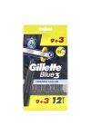 Станки одноразовые Gillette Blue3 Comfort Slalom бл9+3