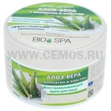 B.J.Bio Spa Крем Алоэ-вера  и Коллаген и эластин 200мл