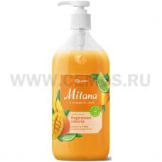 Ж/м MILANA 1л Крем - мыло Манго и Лайм